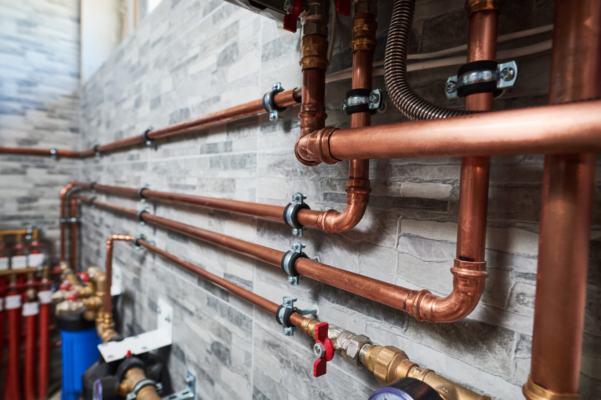 Plumbing repair work